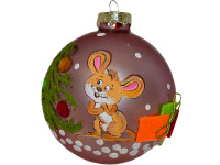 Шар 65мм "Чудесный мышонок" в подарочной упаковке КУ-65-192124