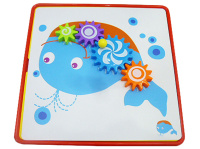 Развивающая игра "Логика" 12 картинок 30 х 30см, пластик, картон Y7569-18