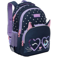 Рюкзак 27х40х20см, 735гр, 2 отделения, 3 кармана, синий RG-160-2/2