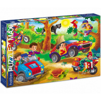 Пазлы 24 эл. "Premium. Увлекательные приключения" 33х48см макси 24ПЗ2_20487/078871