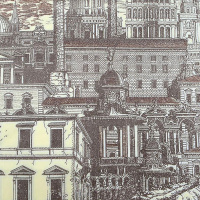 Набор салфеток для декупажа 33х33мм 20шт Город Y6792-18