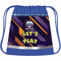 Сумка для сменной обуви "Let's play" 42х34см 1 отделение с карманом СДС-71