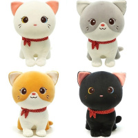 Кошка с шарфиком 20см ассорти MW2266 Кошка с шарфиком 20см ассорти MW2266