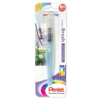 Кисть синтетика с резервуаром плоская в блистере (средняя) XFRH/1-MH