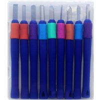 Набор резцов 9шт 14см металл/пластик Y10771-24