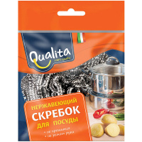 Губка-скребок из нержавеющей стали 277015