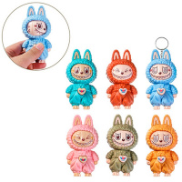 Брелок Зубастик 10,5х5,5см, меняет лицо, пластик/металл 6 видов M-20598