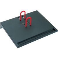 Подставка под календарь малая, пластик, черная ПК21