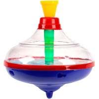 Юла "Подводный мир" 14см пластик, 3 цвета B1331409/850-3