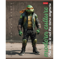 Тетрадь А5 48л клетка "Те самые герои" на скобе 5 дизайнов 48Т5В1/088617