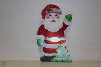 Панно подвесное Дед Мороз 55х40см Y8425-19