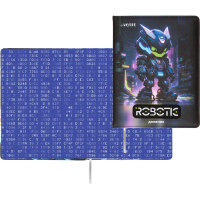 Дневник для 1-11 классов "Robotic" твердая обложка, искусственная кожа с поролоном 2020519