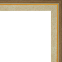 Рамка 30х40см бежевая/темное золото 35мм
