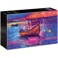 Пазлы 500 эл. "Premium. Legend Art Series. Вечерняя гавань" 48х33см с постером 071213