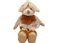 Мышка 43см 4 цвета (поднимает уши) Y8786-19