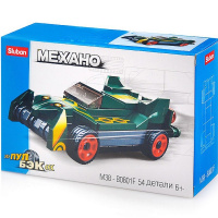 Конструктор "Зеленая авто" 54 детали 14х9х4см пластик 38-0801F