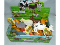 Фигурка "Домашние животные" 12см 12видов PVC №588 Y6121-17