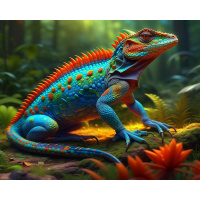 Живопись по номерам (акрил) 40х50см "В оцепенении" сложность 4, холст на подрамнике МСА1997