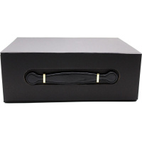 Коробка подарочная 33х25х12см черная BJ6628