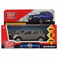 Машина "NIissan QashQai" серая, инерционная, металл 12см (открывающиеся двери) QASHQAI-GY