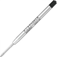Стержень шариковый 98мм/1,0мм (F) черный "Parker QuinkFlow" CW1950369