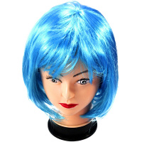 Парик Карэ голубой Y2334-15