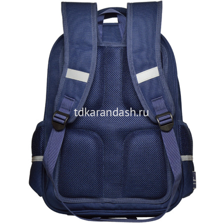 Рюкзак "Музыка нон-стоп" 30х40х19см, 800гр, 2 отделения, 3 кармана, синий 12-002-076/02 от магазина "Карандаш"