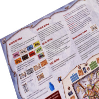 Игра настольная "Ticket to Ride: Европа" 30х30см (240 вагонов, 15 вокзалов, 156 карт, 5 маркеров) от магазина "Карандаш"
