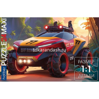 Пазлы 24 эл. "Premium. Гонки по джунглям" 48х33см макси 24ПЗ2_33224/089736 от магазина "Карандаш"