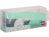Степлер №24/6,26/6 25л "Macaron" пластик, пастельный зеленый E0402F от магазина "Карандаш"