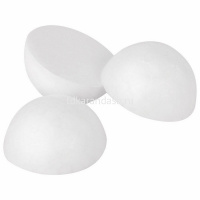 Набор д/декор. "Полусфера" 10см 2 шт/уп пенопласт Y9463-19 от магазина "Карандаш"