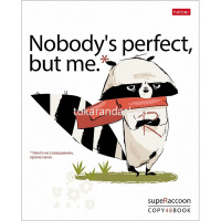 Тетрадь А5 48л клетка "СуперЕнот" на скобе 5 дизайнов 48Т5В1/070816 от магазина "Карандаш"