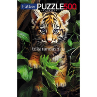Пазлы 500 эл. "Premium. Тигренок" 33х48см 500ПЗ2_30727/084511 от магазина "Карандаш"