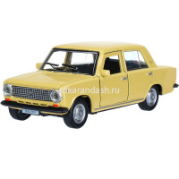 Машина "Ваз-2101" желтая, инерционная, металл 12см (открывающиеся двери) 2101-12-YE от магазина "Карандаш"