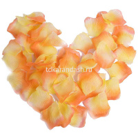 Лепестки роз декоративные цвет ассорти 150шт/уп. Y4950-17 от магазина "Карандаш"