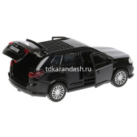 Машина "Mitsubishi Outlander" черная, инерционная, металл 12см (открывающиеся двери) OUTLANDER-BK от магазина "Карандаш"