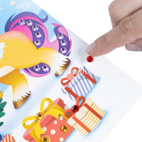 Рисунок из страз "Лошадка" 18х25см на картонной основе (стразы 91шт.) 05846 от магазина "Карандаш"