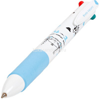 Ручка шариковая "Best Friends" 0,5мм, автомат, 4-х цветная, резиновый грип 20-0406 от магазина "Карандаш"