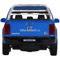 Машина "Volkswagen Amarok" синяя, инерционная, металл 17,5см (свет, звук, откр.двери) JB1251274 от магазина "Карандаш"