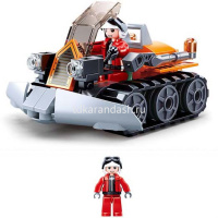 Конструктор "Снегоочиститель" 82 детали 19х14х4,5см пластик JB0913265 от магазина "Карандаш"