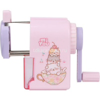 Точилка механическая 1 отв. "MiYou" 92x45x92мм пластик, 3 цвета E0641 от магазина "Карандаш"