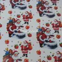 Бумага упаковочная 70см х 1м "Новый год", ассорти Y8957-19 от магазина "Карандаш"