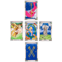 Карты гадальные 78шт. "Марсельское Таро" black, премиум ГК-6848 от магазина "Карандаш"