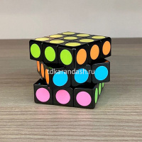 Кубик 6х6х6см неоновый MF2402 от магазина "Карандаш"
