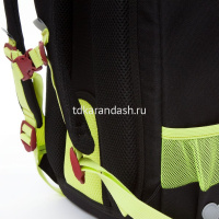 Рюкзак 28х41х20см, 700гр, 3 отделения, 2 кармана, с брелком, черный "Авокадо" RG-168-11/1 от магазина "Карандаш"