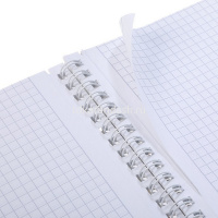 Тетрадь А4 96л клетка "Travel" на спирали, перфорация на отрыв, глянцевая ламинация 2 дизайна от магазина "Карандаш"