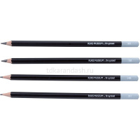 Набор карандашей чернографитных 12шт "Автопортрет. Рембрандт" 2H-9B, металлическая упаковка 63011012 от магазина "Карандаш"