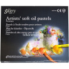 Пастель масляная 48 цвета "Gallery Soft Dry" круглый корпус, картон MGMOPV48