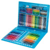 Набор д/рисования 100 предметов "Color'Peps Kit" (фломастеры, карандаши, воск.мелки, точилка,ластик) от магазина "Карандаш"