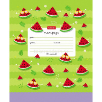 Тетрадь А5 18л клетка "Привет лето!" на скобе 5 дизайнов 18Т5В1/073580 от магазина "Карандаш"